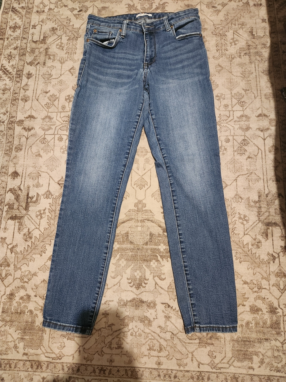 STS Blue Women's Straight-Leg Jeans in Medium Blue
